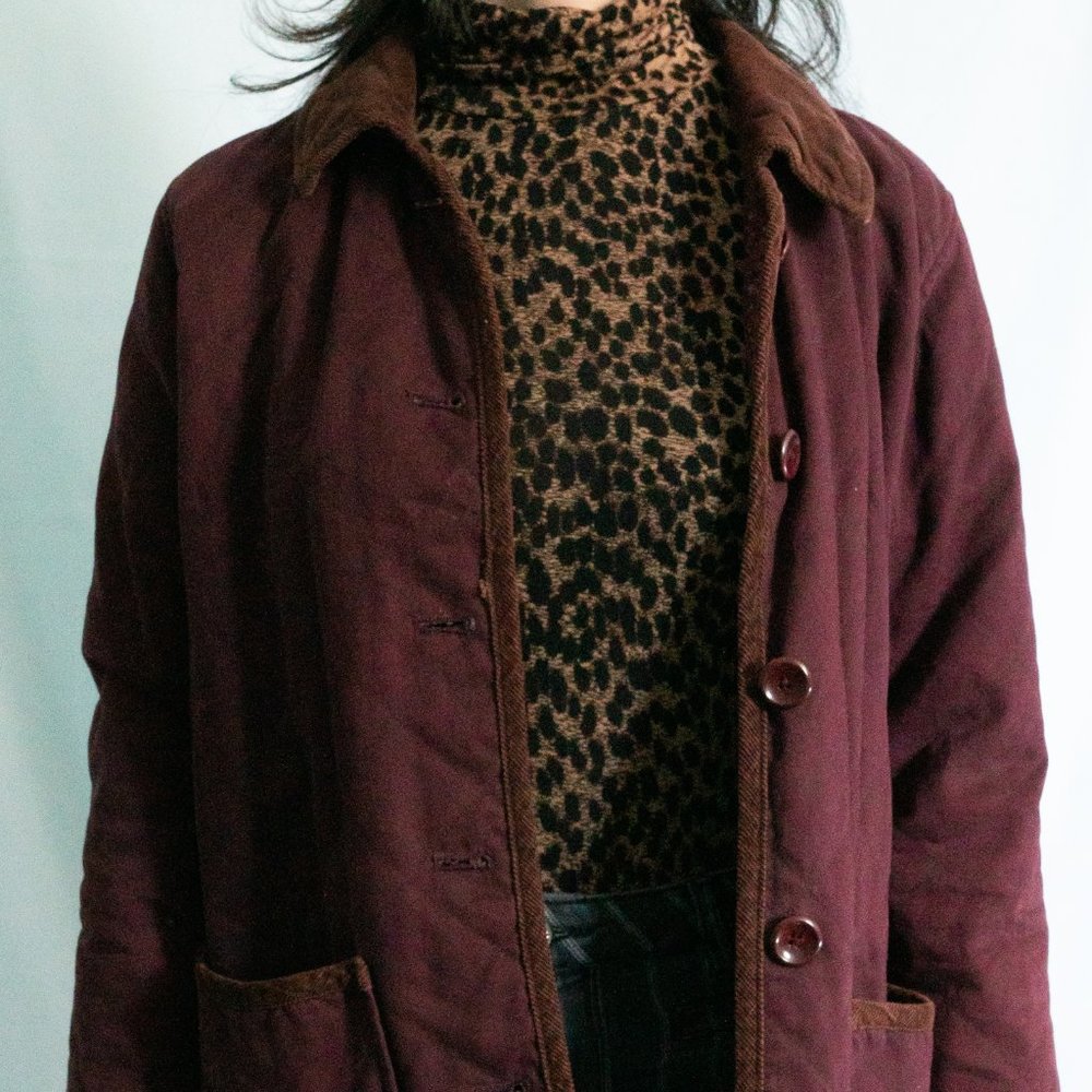Classic Plum Fall Jacket